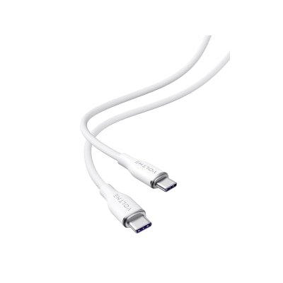 Voltme PowerLink MOSS 系列 USB-C to USB-C 耐用充電／傳輸矽膠線 (5A/100W) 1米
