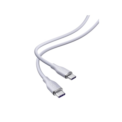 Voltme PowerLink MOSS 系列 USB-C to USB-C 耐用充電／傳輸矽膠線 (5A/100W) 1米