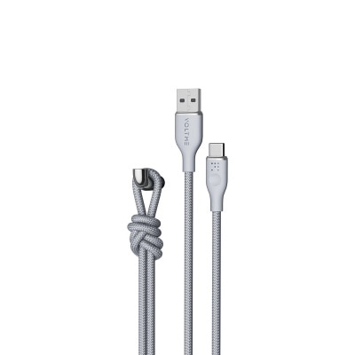 Voltme PowerLink RUGG 系列 USB-A to USB-C 耐用充电／传输编纤线 (3A/60W) 1.8米