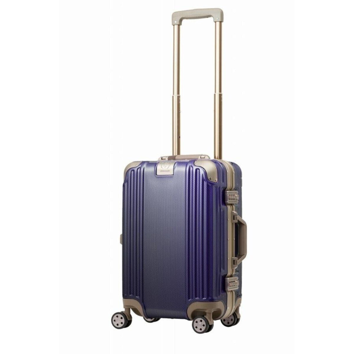 LEGEND WALKER Shiny Texture Aluminum Alloy Frame Suitcase