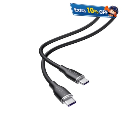 Voltme PowerLink MOSS 系列 USB-C to USB-C 耐用充电/传输矽胶线 (5A/100W) 1.8米