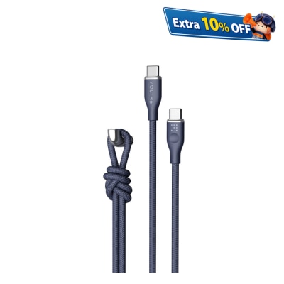 Voltme PowerLink RUGG USB-C to USB-C Sync / Charge Cable (3A/60W) 1.8 M