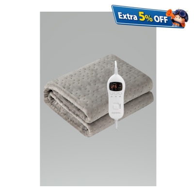 NOVEL NU1501 Flannel Fleece (Timer) Electric Blanket Single
