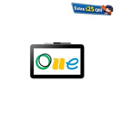 WACOM DTC121W4D One 12 Creative Pen Display (3-in-1 Cable)