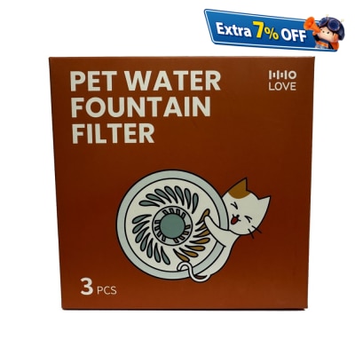 HHOLove 宠物饮水机滤芯 (一盒三片) CT-FTKRF