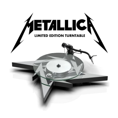 Pro-Ject Metallica Limited Edition 黑胶唱盘