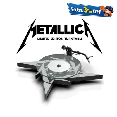 Pro-Ject Metallica Limited Edition Turntable