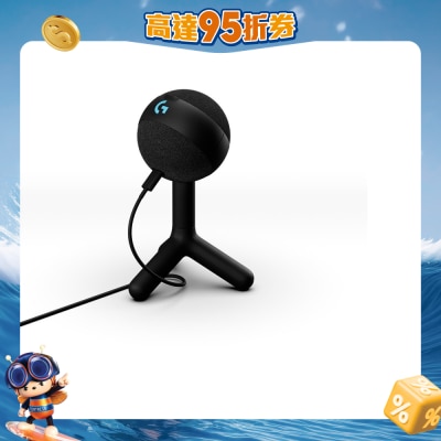 LOGITECH 罗技 - YETI ORB 电容式 RGB 电竞麦克风