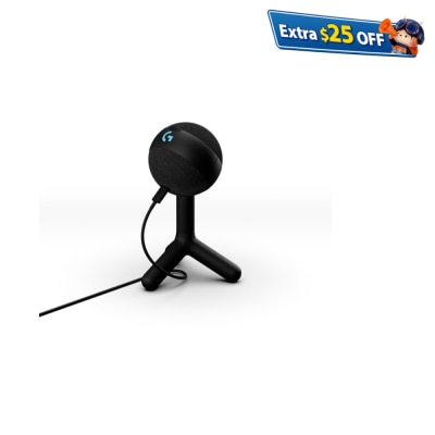 LOGITECH 罗技 YETI ORB 电容式 RGB 电竞麦克风