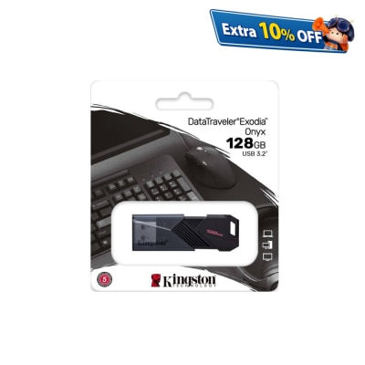 KINGSTON 金士顿 128GB DataTraveler Exodia Onyx USB3.2 Gen 1 USB 手指/随身碟