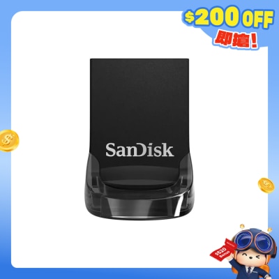 SANDISK - 128GB Ultra Fit USB 3.1 Flash Drive USB Storage