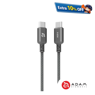 ADAM elements CASA S120 USB-C 對 USB-C 60W編織充電傳輸線