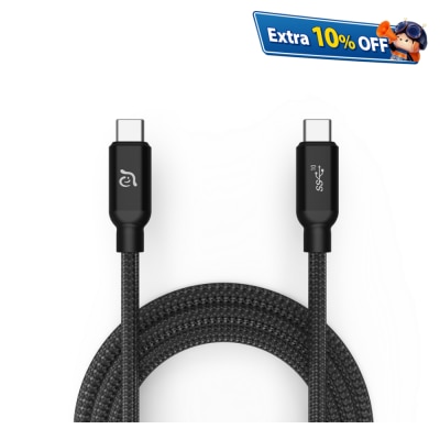 ADAM elements CASA C100+ USB3.1 Gen 2 USB-C 100W 高速充電視訊傳輸線