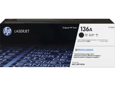 HP 惠普 136A LaserJet 黑色原厂碳粉匣 (W1360A)
