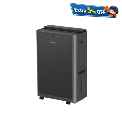 CARRIER DC-28VSB 28L 2-in-1 Air Purifying Inverter Dehumidifier