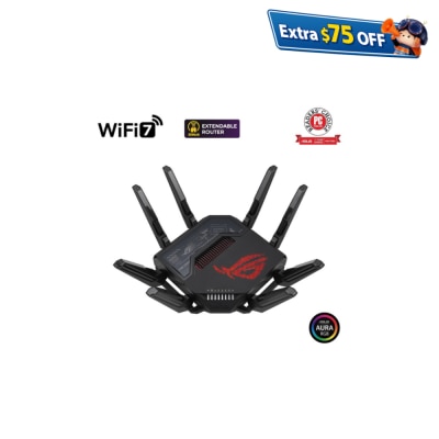 ASUS 华硕 ROG Rapture GT-BE98 BE25000 WiFi 7 四频电竞路由器