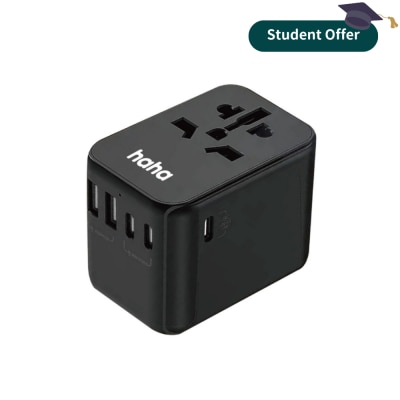 haha TRAVEL 35W Universal Travel Adaptor