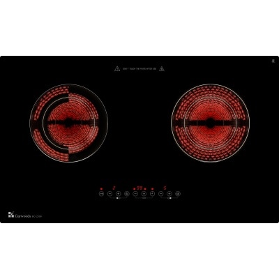 Garwoods EC-2330 75cm Two-Zone Ceramic Cooker