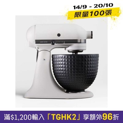 KitchenAid 4.8公升抬頭式廚師機 (不銹鋼配件) image