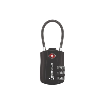 TecADVISOR - TSA 3 Digit Combination Cable Lock