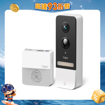 TP-Link - Tapo D230S1 1920p 無線電池門鈴