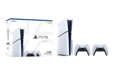 SONY 索尼 PlayStation 5 PS5 Slim 光碟版主机 (双手制套装)