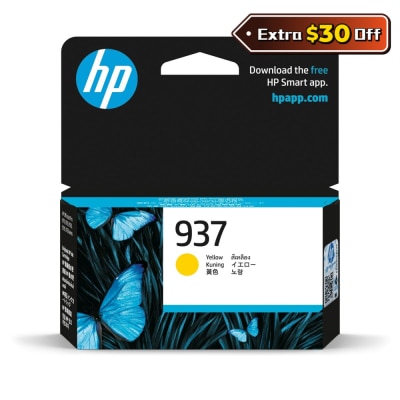 HP 惠普 937 黃色 墨盒