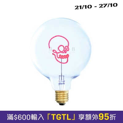 Message in the Bulb SKULL 裝飾燈泡 image