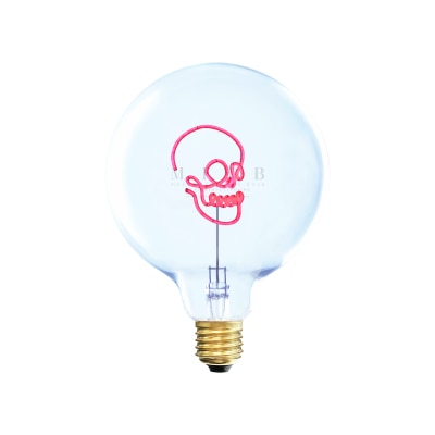 Message in the Bulb - SKULL 装饰灯泡