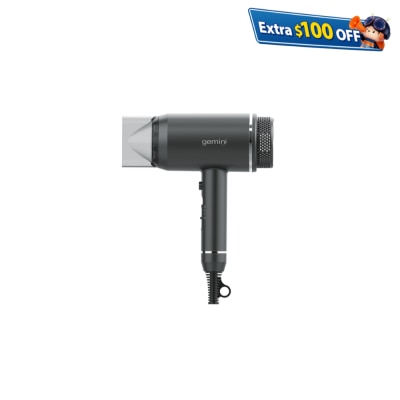 GEMINI GHDI18BK 1800W IONIC DC HAIR DRYER Hair Dryer