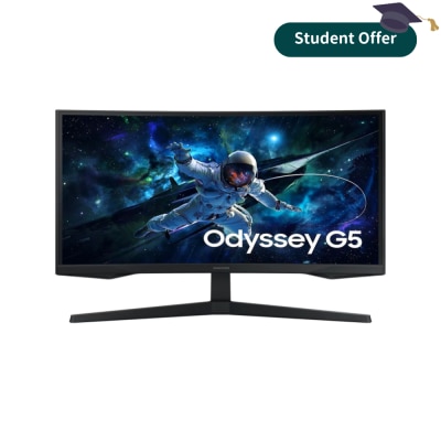 SAMSUNG 三星电子 LS27CG552ECXXK 27" Odyssey G5 165Hz 曲面电竞显示屏