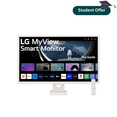 LG 樂金 32SR50F-W 31.5吋 全高清 IPS 智能顯示器 (配備 webOS)