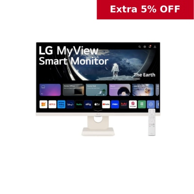 LG 乐金 27SR50F-W 27吋 全高清 IPS 智能显示器 (配备 webOS)