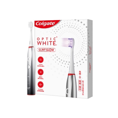 Colgate 高露潔 Glint Glow 光感白閃悅美白聲波震動電動牙刷