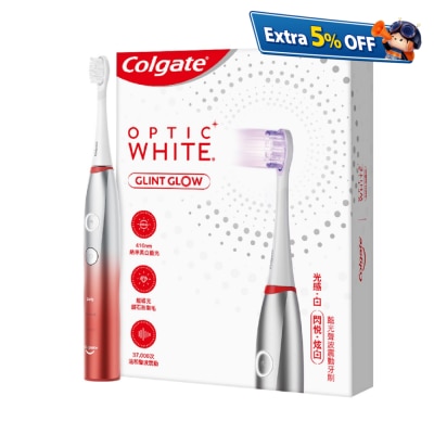 Colgate 高露洁 GlintGlow 光感白闪悦美白声波震动电动牙刷