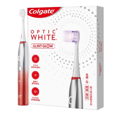 Colgate 高露潔 GlintGlow 光感白閃悅美白聲波震動電動牙刷