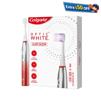 Colgate Glint Glow Optic White Electric Toothbrush