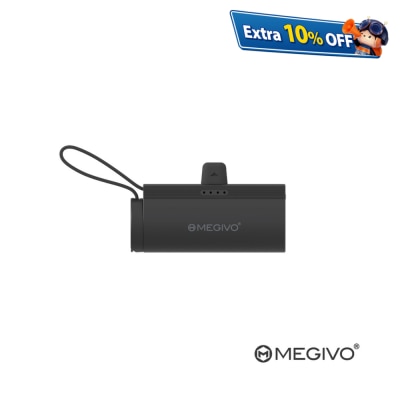 Megivo Zap ToGo 5,000mAh multi function tiny power bank ( Lightning )