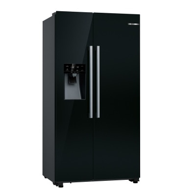 BOSCH KAD93ABEP,獨立式對門雪櫃連自動製冰製水 (曜目黑) 雪櫃