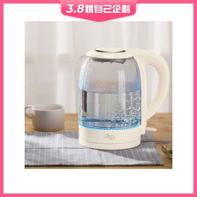 Bear KEB-180CW 玻璃電熱水壺