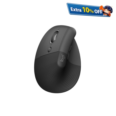 LOGITECH LIFT Vertical Wireless Ergonomic Mouse (Left-Handed)