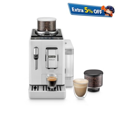 DELONGHI EXAM440.35.W Rivelia Fully Automatic Coffee Machine