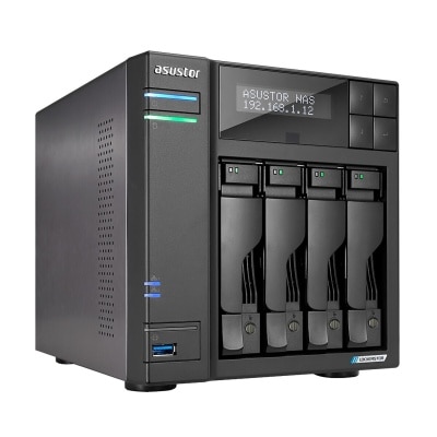 ASUSTOR 華芸 Lockerstor 4 GEN 2 (AS6704T) NAS 网络储存装置