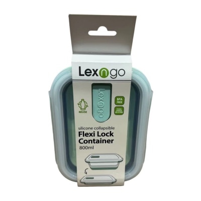 Lexngo Flexi Lock Container - Rectangle 800ml