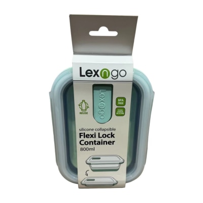 Lexngo Flexi Lock Container - Rectangle 800ml