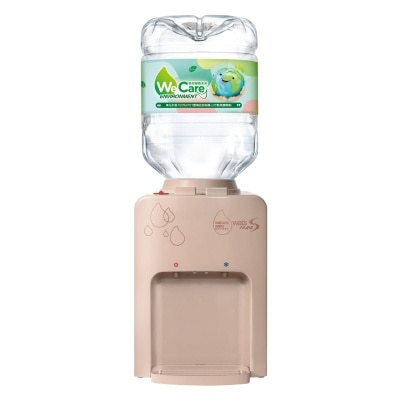 WATSONS WATER 屈臣氏蒸餾水 Wats-MiniS 温热水机 + 8公升 x 14箱 (2樽/箱) (电子水券)