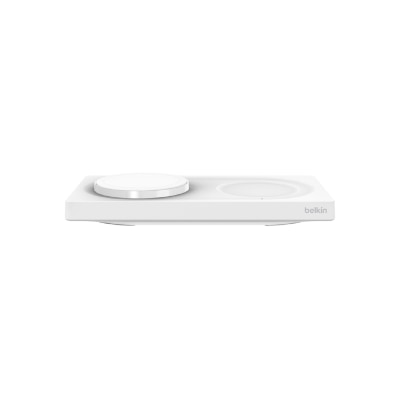 BELKIN BoostCharge Pro 2-in-1 Wireless Charging Pad with Official MagSafe Charging 15W