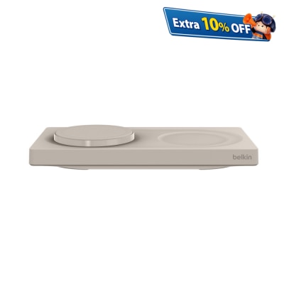 BELKIN 貝爾金 BoostCharge Pro MagSafe 2 合 1 無線充電板 15W