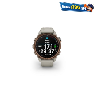 Garmin Descent MK3si Sapphire Titanium 智能手錶