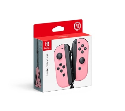 NINTENDO 任天堂 JOY-CON (L/PASTEL PINK+R/PASTEL PINK) 遊戲主機配件